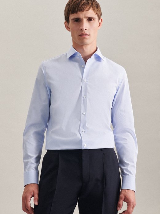 Herren Business Hemd - Shaped Fit