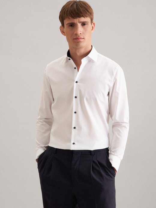 Herren Business Hemd - Shaped Fit