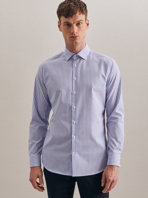 Herren Business Hemd - Shaped Fit