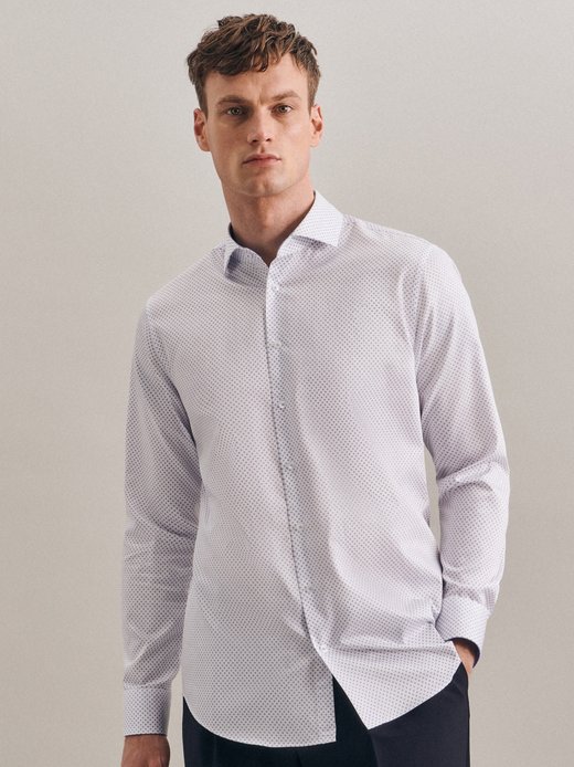 Herren Business Hemd - Shaped Fit