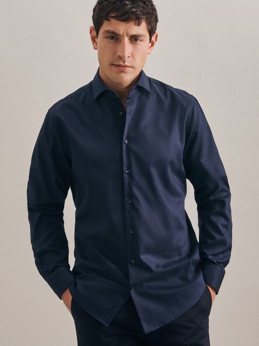 Herren Business Hemd - Shaped Fit