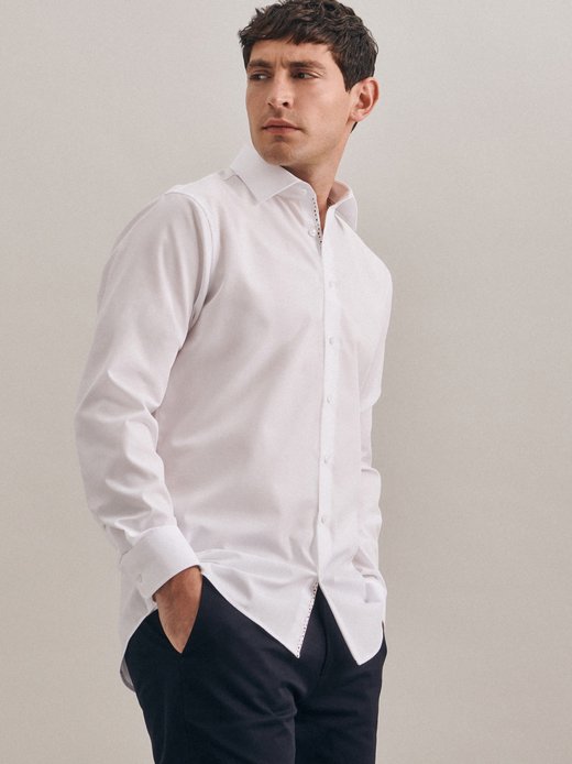 Herren Business Hemd - Shaped Fit