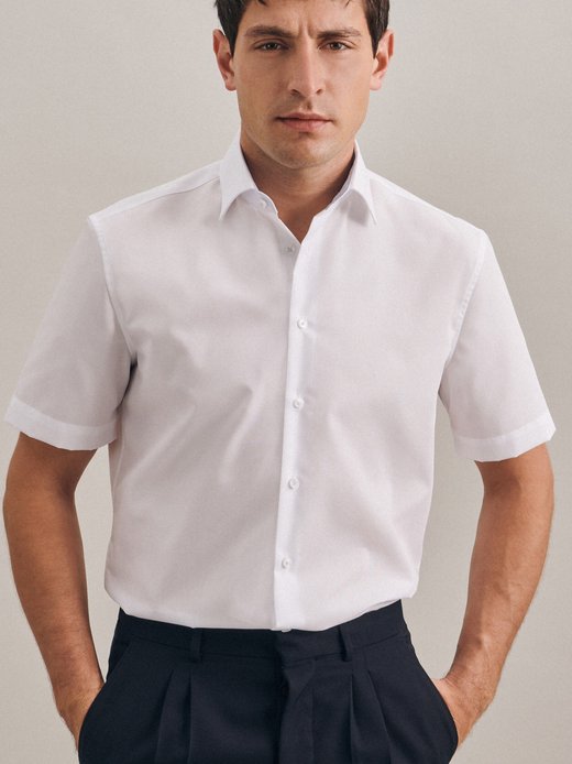 Herren Business Hemd - Shaped Fit