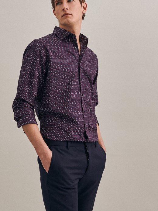 Herren Business Hemd - Shaped Fit