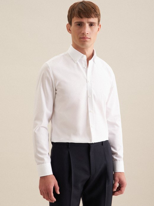 Herren Business Hemd - Shaped Fit