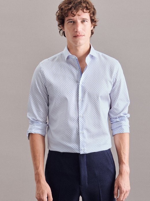 Herren Business Hemd - Shaped Fit