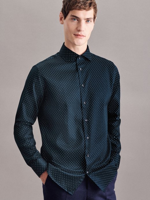 Herren Business Hemd - Shaped Fit