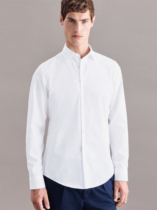 Herren Business Hemd - Shaped Fit