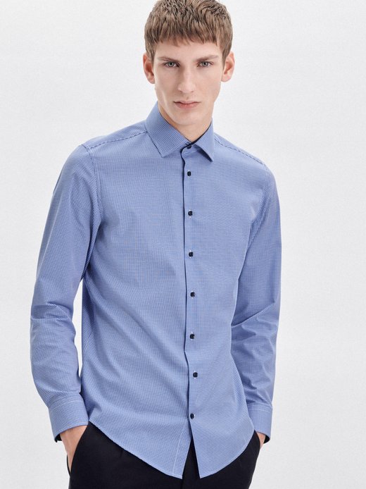 Herren Business Hemd - Shaped Fit