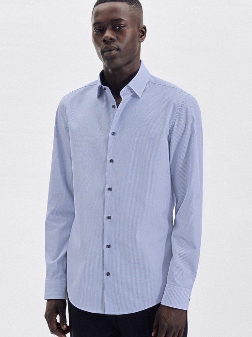 Herren Business Hemd - Shaped Fit