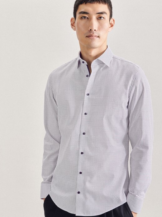 Herren Business Hemd - Shaped Fit