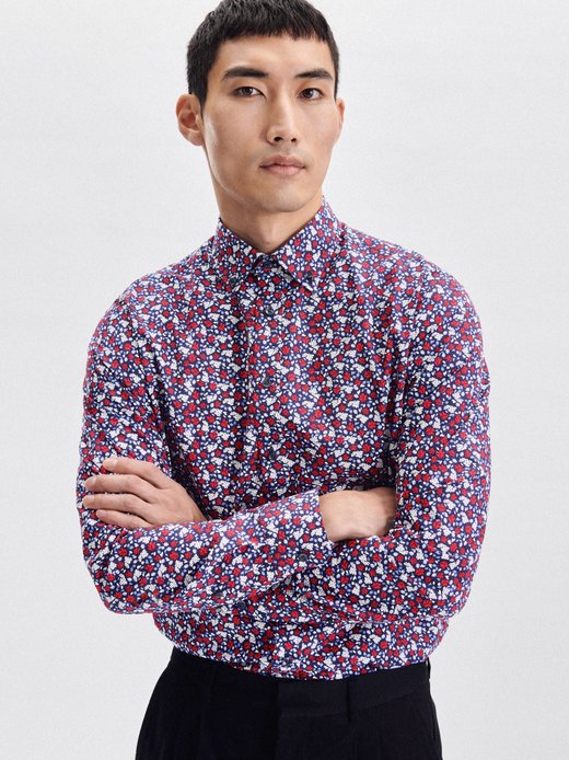 Herren Business Hemd - Shaped Fit