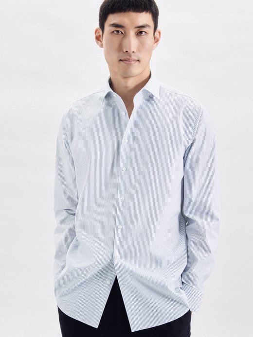 Herren Business Hemd - Shaped Fit