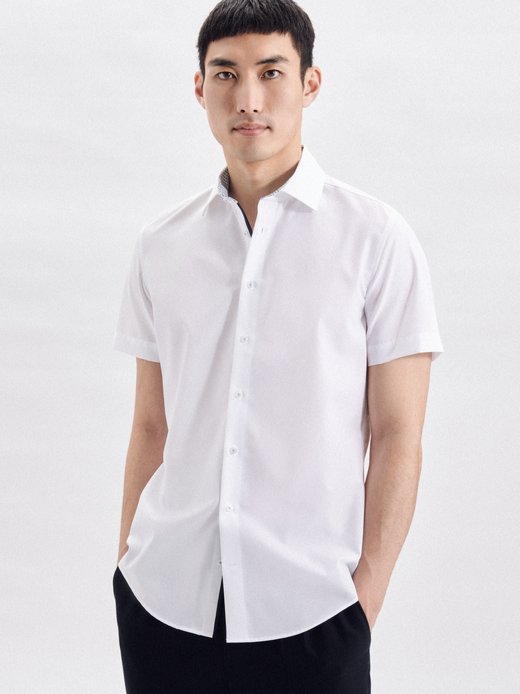 Herren Business Hemd - Shaped Fit