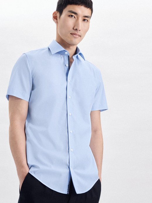 Herren Business Hemd - Shaped Fit
