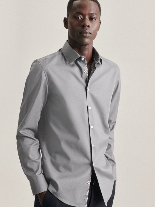 Herren Business Hemd - Shaped Fit