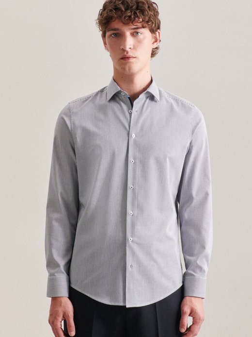 Herren Business Hemd - Shaped Fit