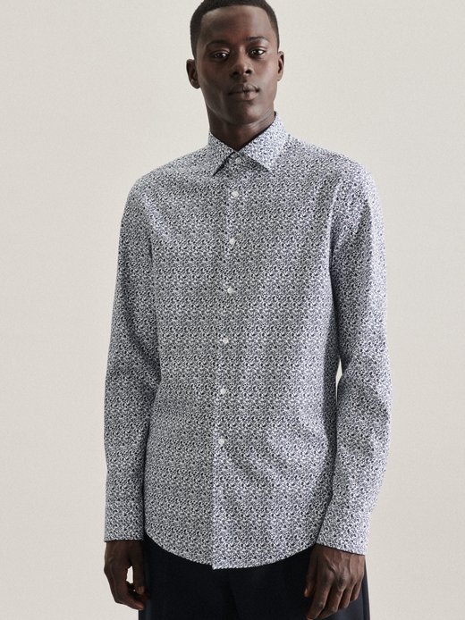Herren Business Hemd - Shaped Fit