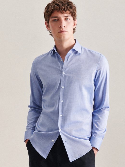 Herren Business Hemd - Shaped Fit