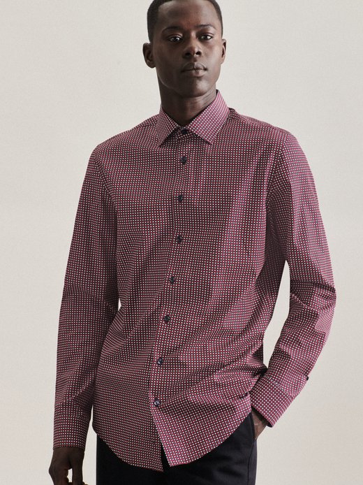 Herren Business Hemd - Shaped Fit