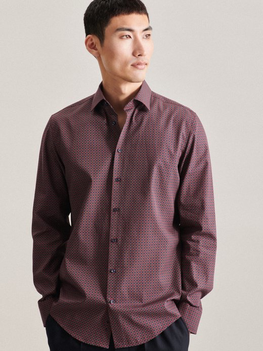 Herren Business Hemd - Shaped Fit