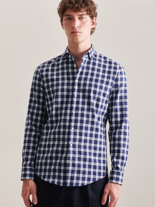 Herren Business Hemd - Shaped Fit