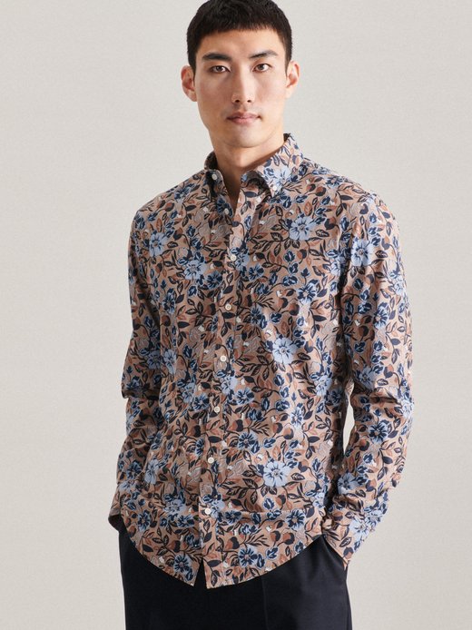 Herren Business Hemd - Shaped Fit