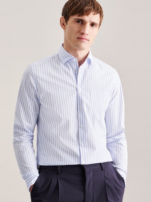 Herren Business Hemd - Shaped Fit