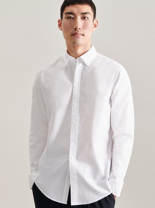 Herren Business Hemd - Shaped Fit