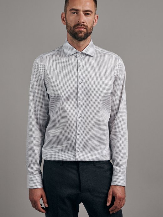 Herren Business Hemd - Shaped Fit