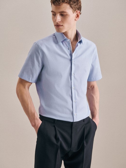 Herren Business Hemd - Shaped Fit