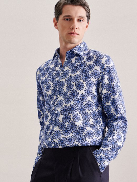 Herren Business Hemd - Shaped Fit