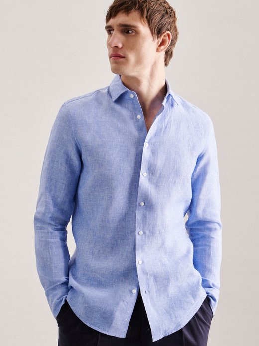 Herren Business Hemd - Shaped Fit