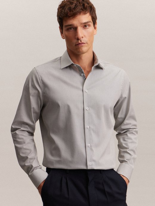 Herren Business Hemd - Shaped Fit
