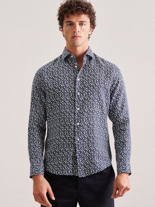 Herren Business Hemd - Shaped Fit