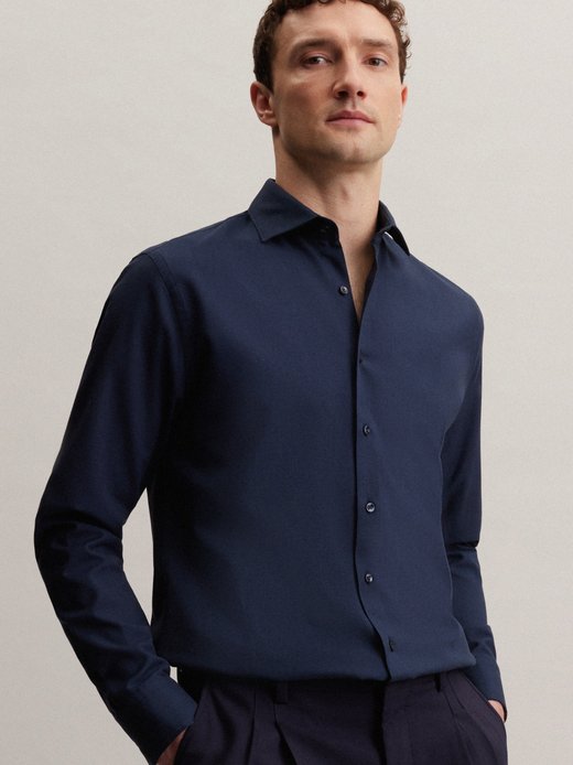Herren Business Hemd - Shaped Fit