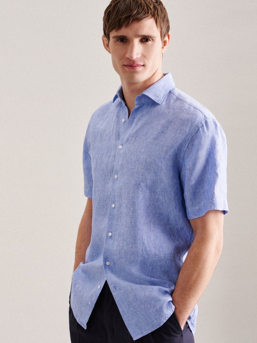 Herren Business Hemd - Shaped Fit