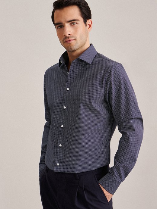 Herren Business Hemd - Shaped Fit