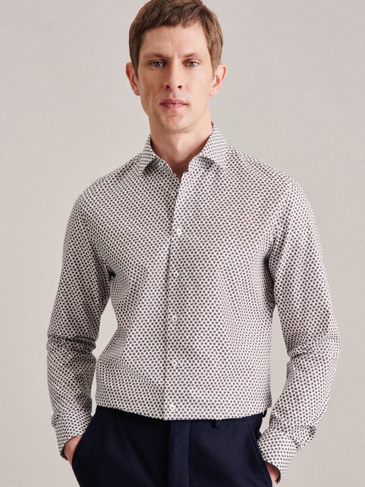 Herren Business Hemd - Shaped Fit