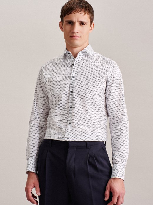 Herren Business Hemd - Shaped Fit