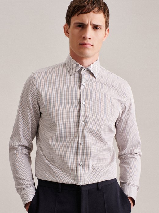 Herren Business Hemd - Shaped Fit
