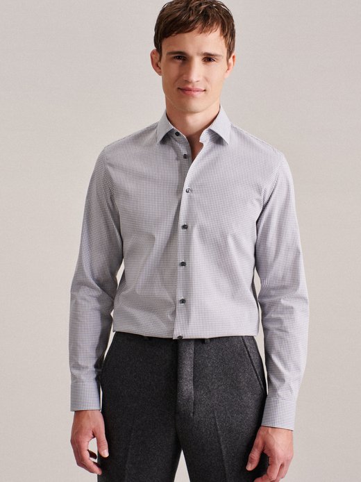 Herren Business Hemd - Shaped Fit