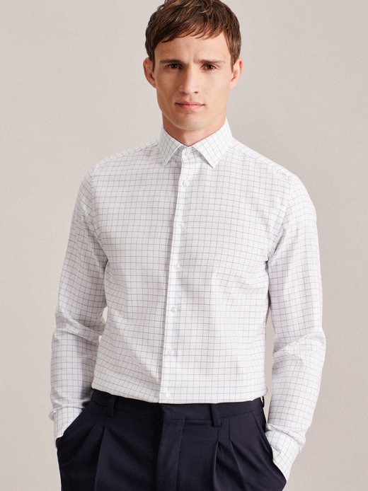 Herren Business Hemd - Shaped Fit
