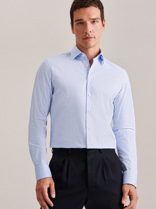 Herren Business Hemd - Shaped Fit