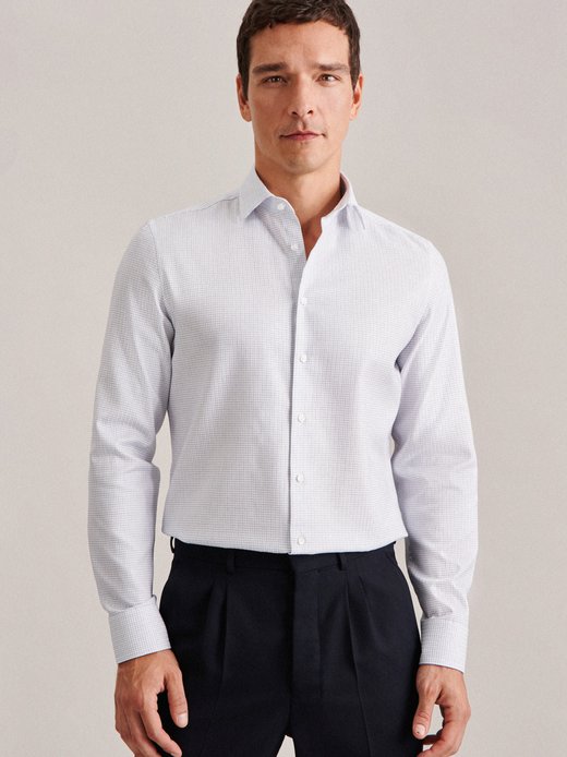 Herren Business Hemd - Shaped Fit