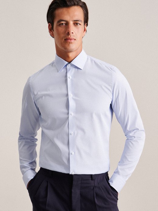 Herren Business Hemd - Shaped Fit