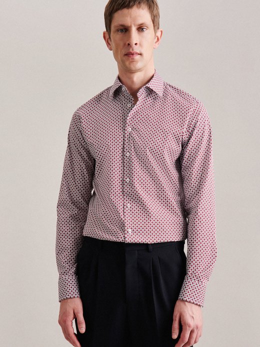 Herren Business Hemd - Shaped Fit