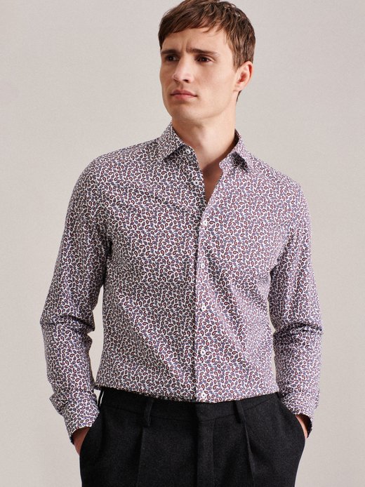 Herren Business Hemd - Shaped Fit