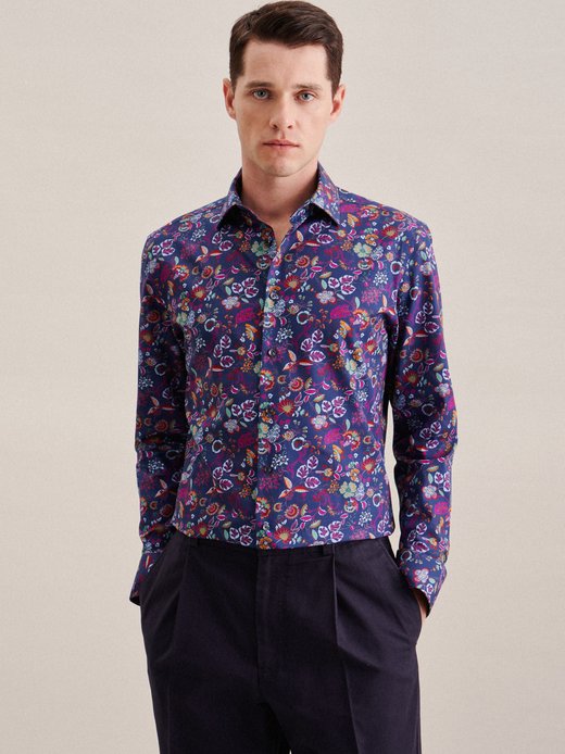 Herren Business Hemd - Shaped Fit