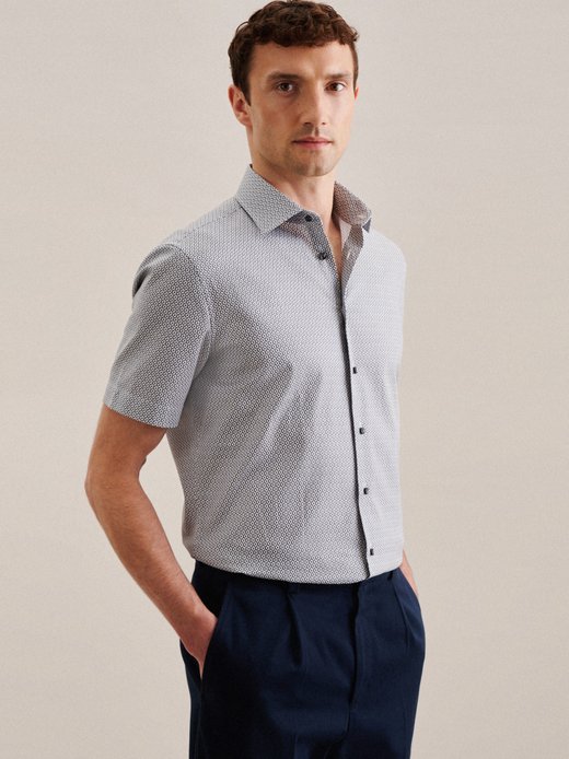 Herren Business Hemd - Shaped Fit